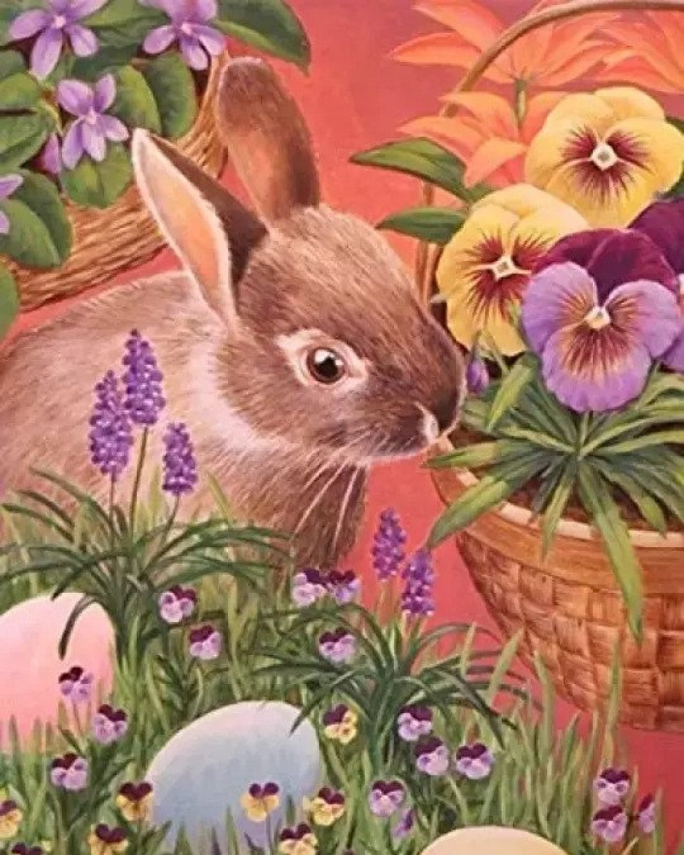 Cuki Nyuszmusz   - húsvéti számfestő készlet