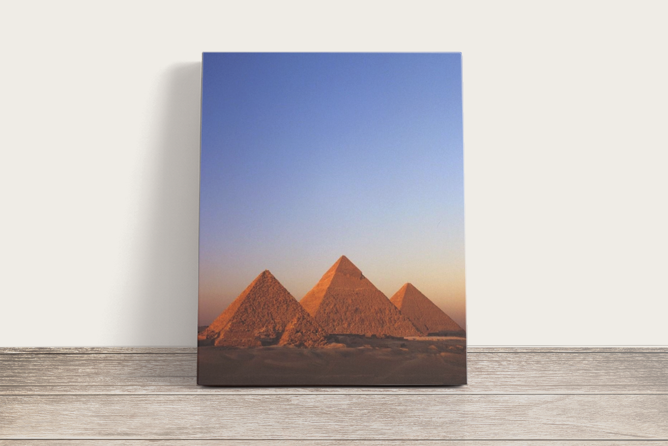 Gízai Piramisok - számfestő készlet