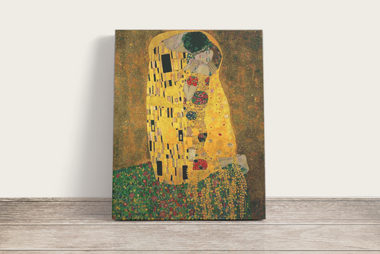 Gustav Klimt A Csók - számfestő készlet