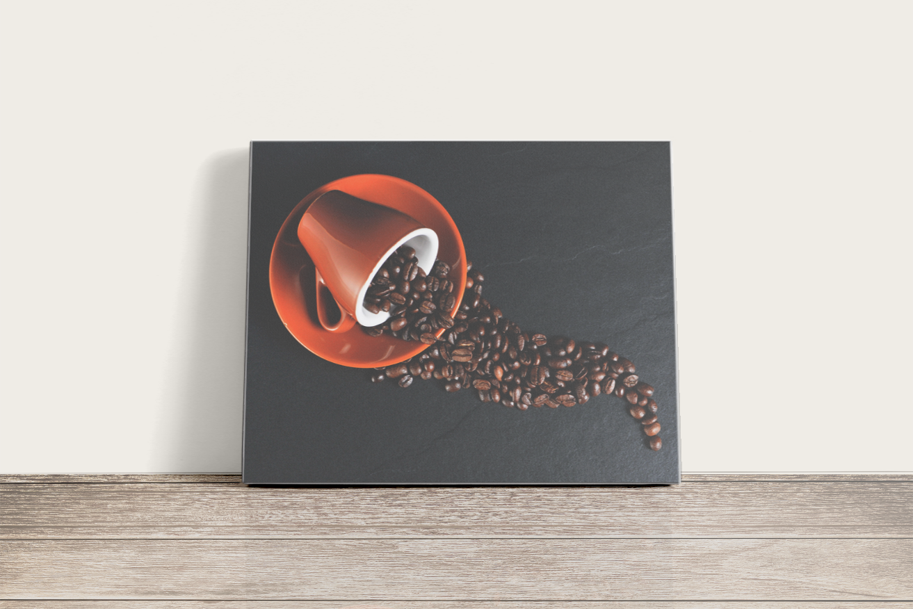 Kávébab - vászonkép