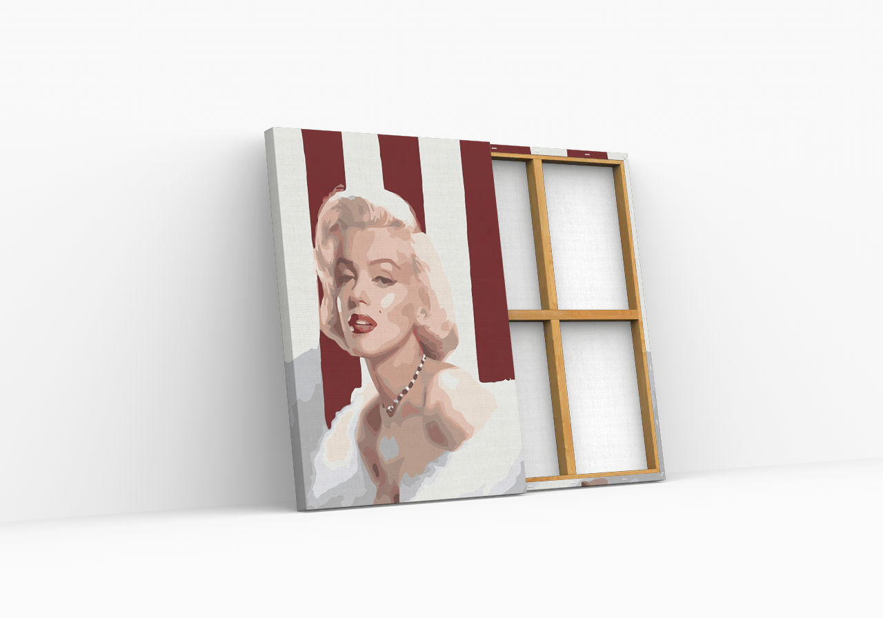 Marilyn Monroe - számfestő készlet