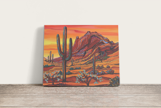 Sivatagi Művészet - számfestő készlet