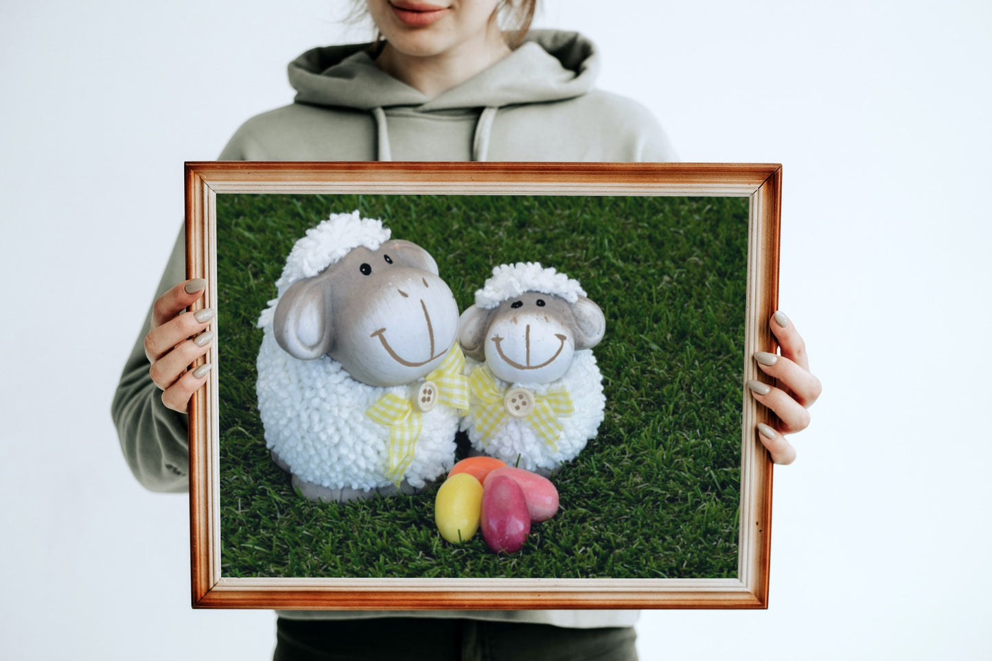 Báránykák - húsvéti számfestő készlet