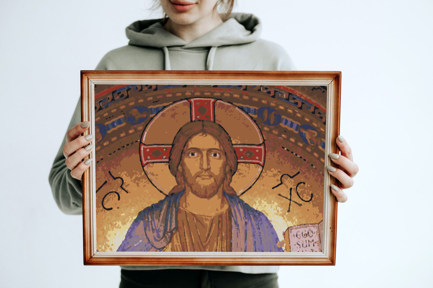 Jézus - húsvéti számfestő készlet