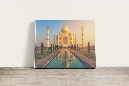 Taj Mahal - számfestő készlet